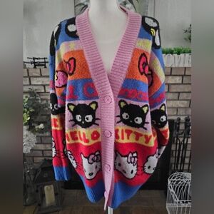 Colorful Hello Kitty Cardigan